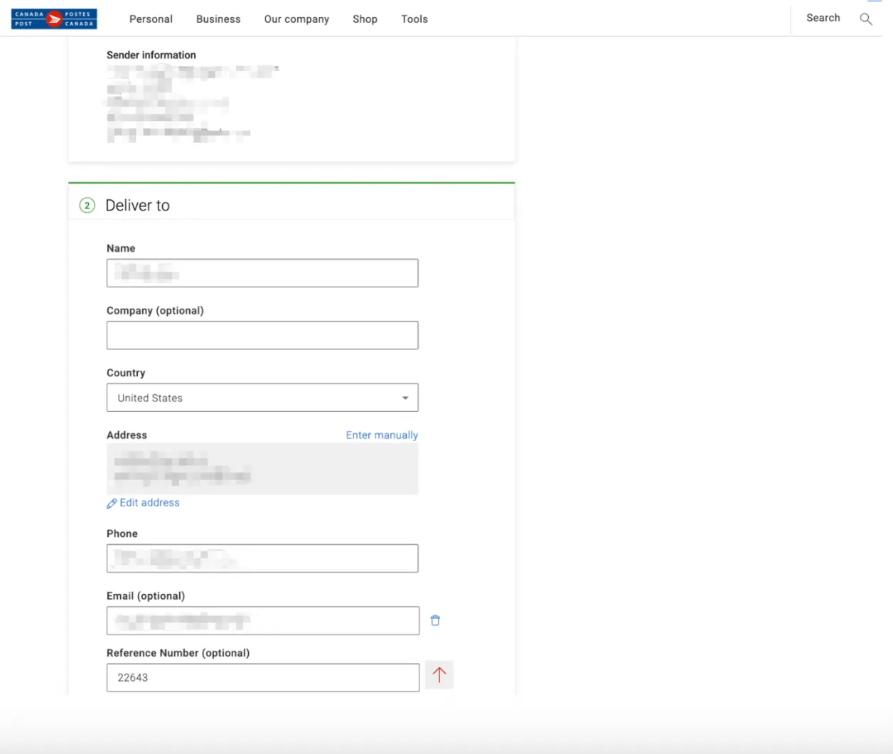 Shiping Manager flow